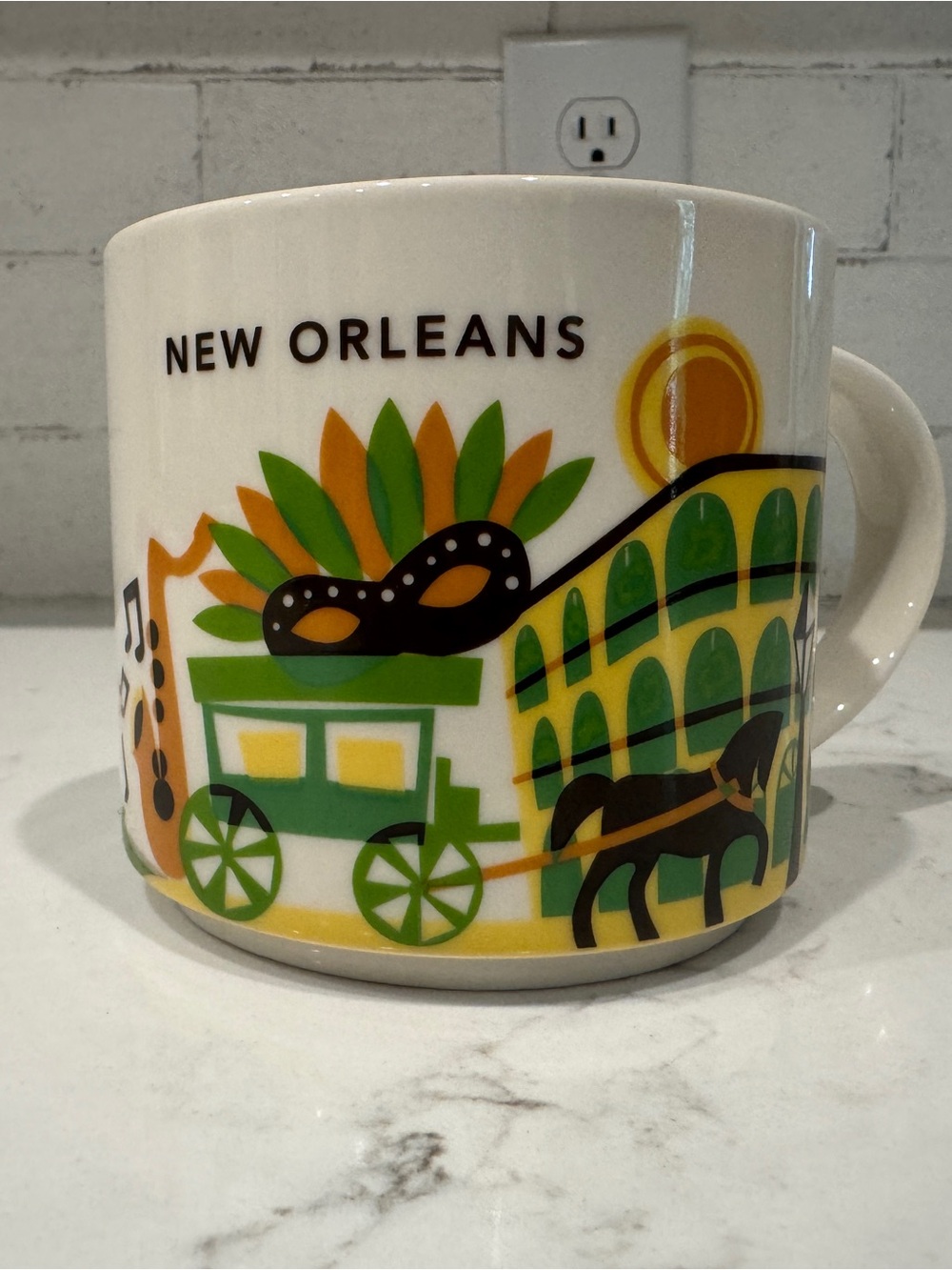 Starbucks You Are Here New Orleans Mug 2015 14oz NWOB Retired City Series